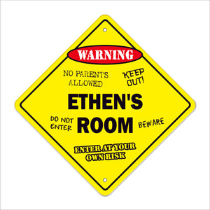 Ethen's Room Sign