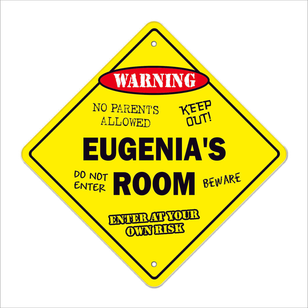 Eugenia's Room Sign