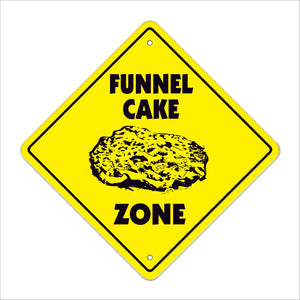 Funnel Cake Crossing Sign