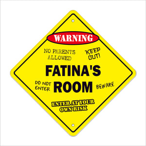 Fatina's Room Sign