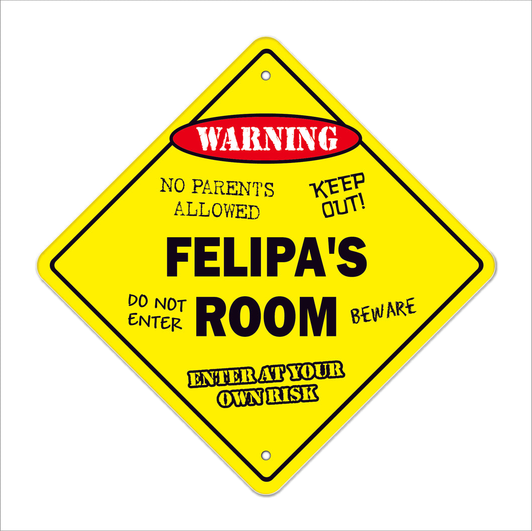 Felipa's Room Sign