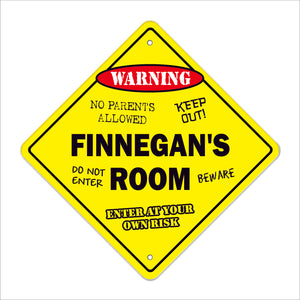 Finnegan's Room Sign