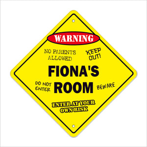 Fiona's Room Sign