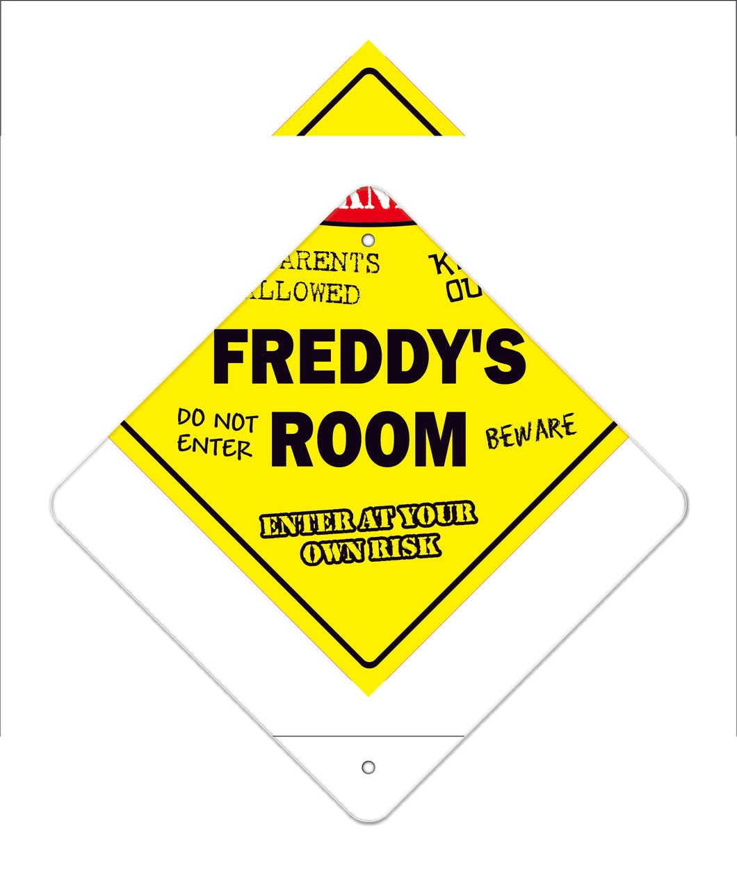 Freddy's Room Sign