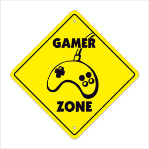 Gamer Crossing Sign