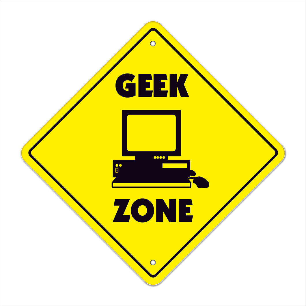 Geek Crossing Sign