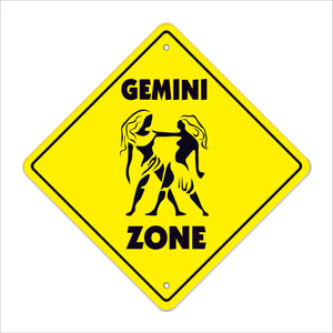 Gemini Crossing Sign