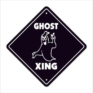 Ghost Crossing Sign