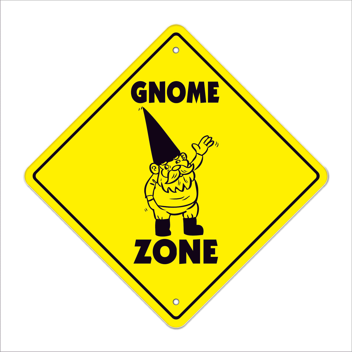 Gnome Crossing Sign