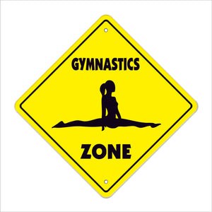 Gymnastics Crossing Sign