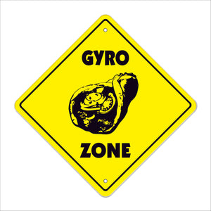 Gyro Crossing Sign