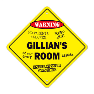 Gillian's Room Sign