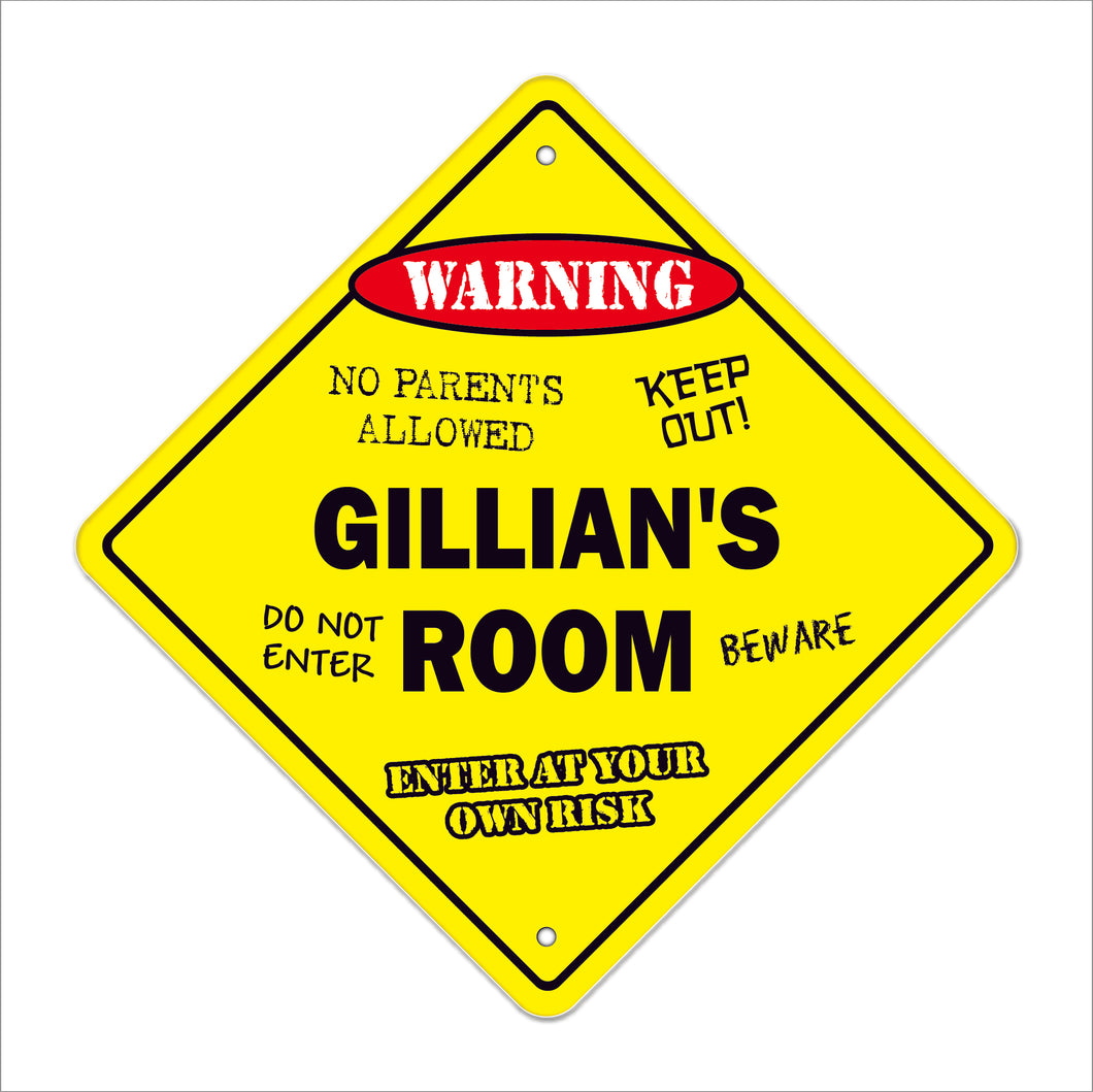 Gillian's Room Sign