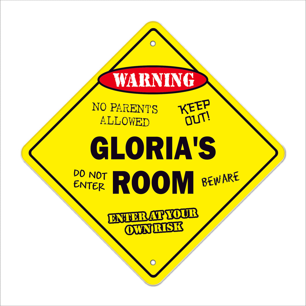 Gloria's Room Sign