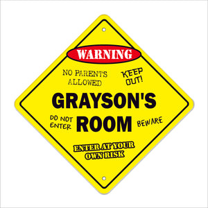 Grayson's Room Sign