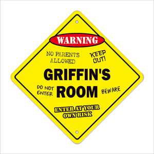 Griffin's Room Sign