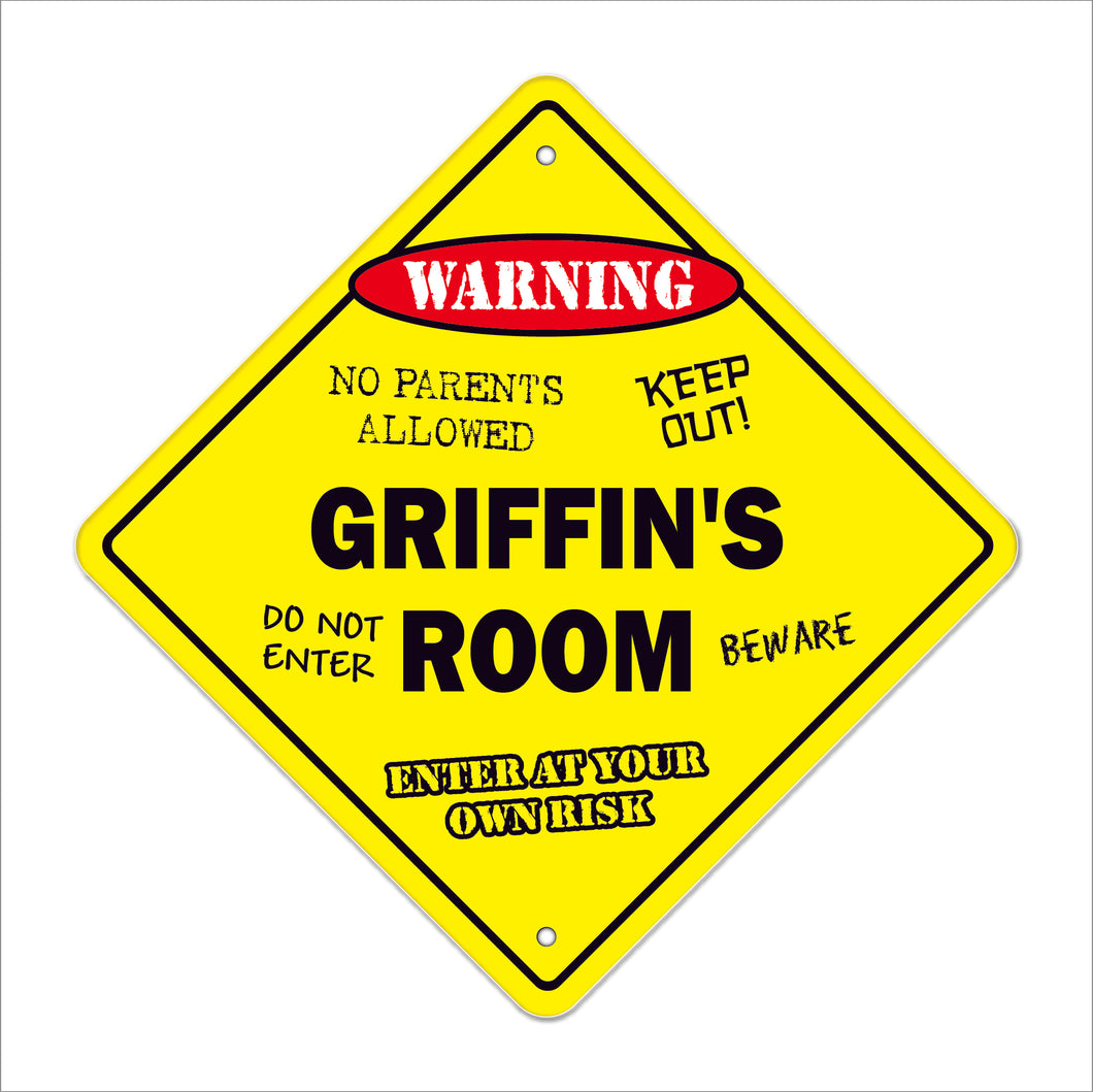 Griffin's Room Sign