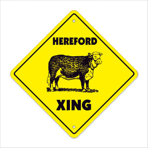 Hereford Crossing Sign