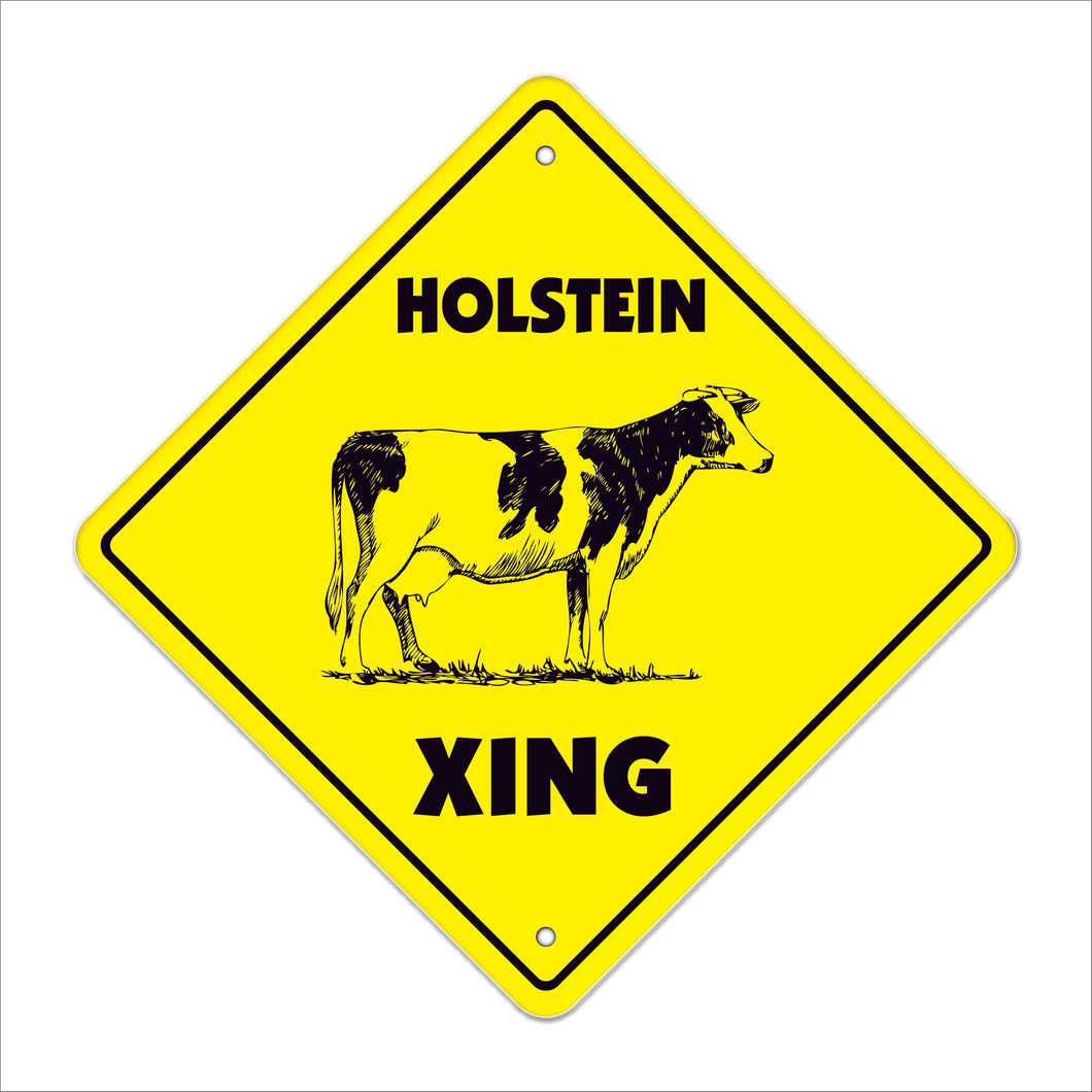 Holstein Crossing Sign