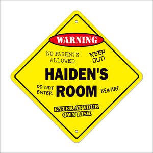 Haiden's Room Sign