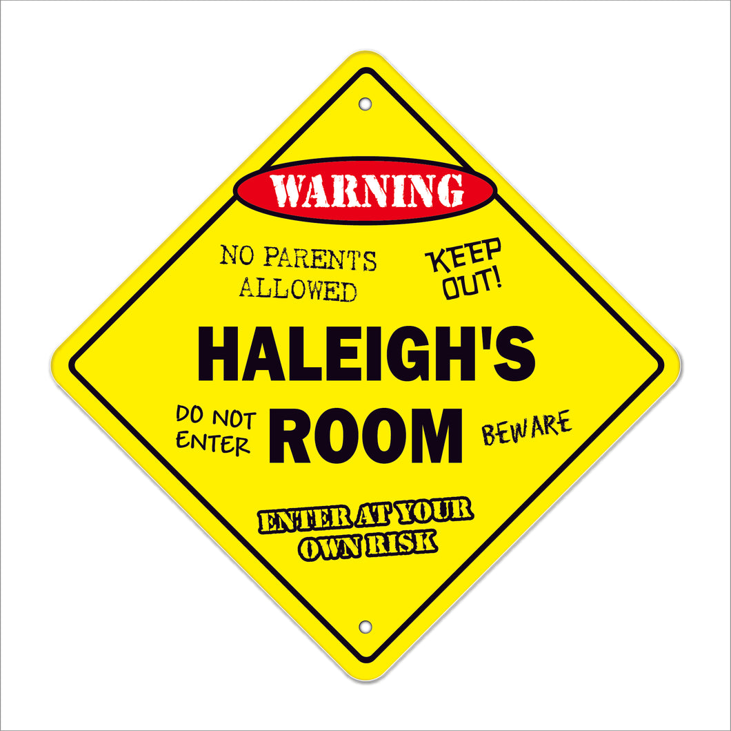 Haleigh's Room Sign