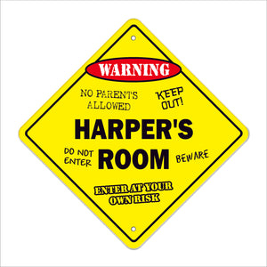 Harper's Room Sign