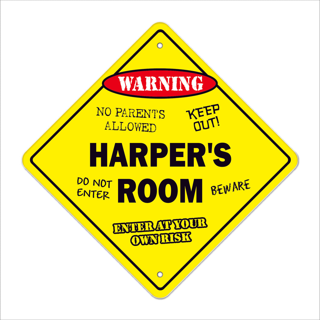 Harper's Room Sign