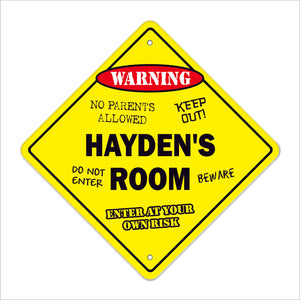 Hayden's Room Sign