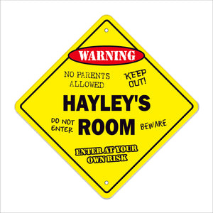 Hayley's Room Sign