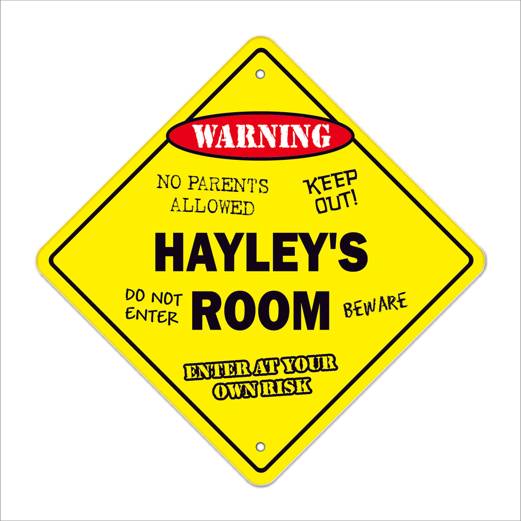 Hayley's Room Sign