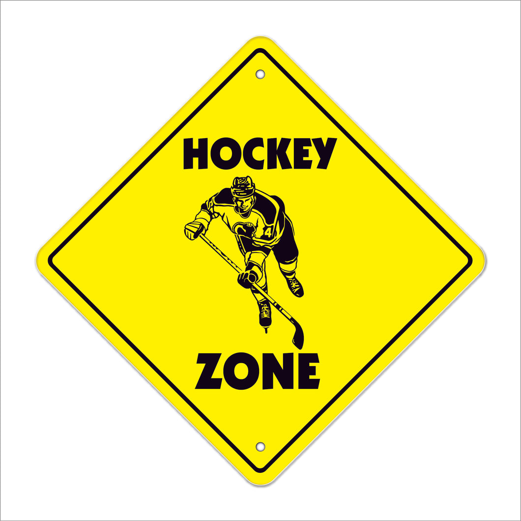 Hockey Crossing Sign
