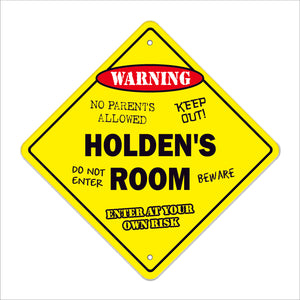 Holden's Room Sign