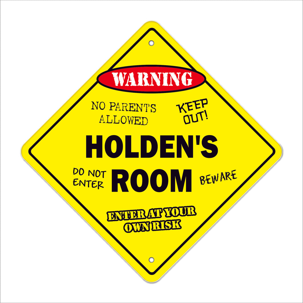 Holden's Room Sign