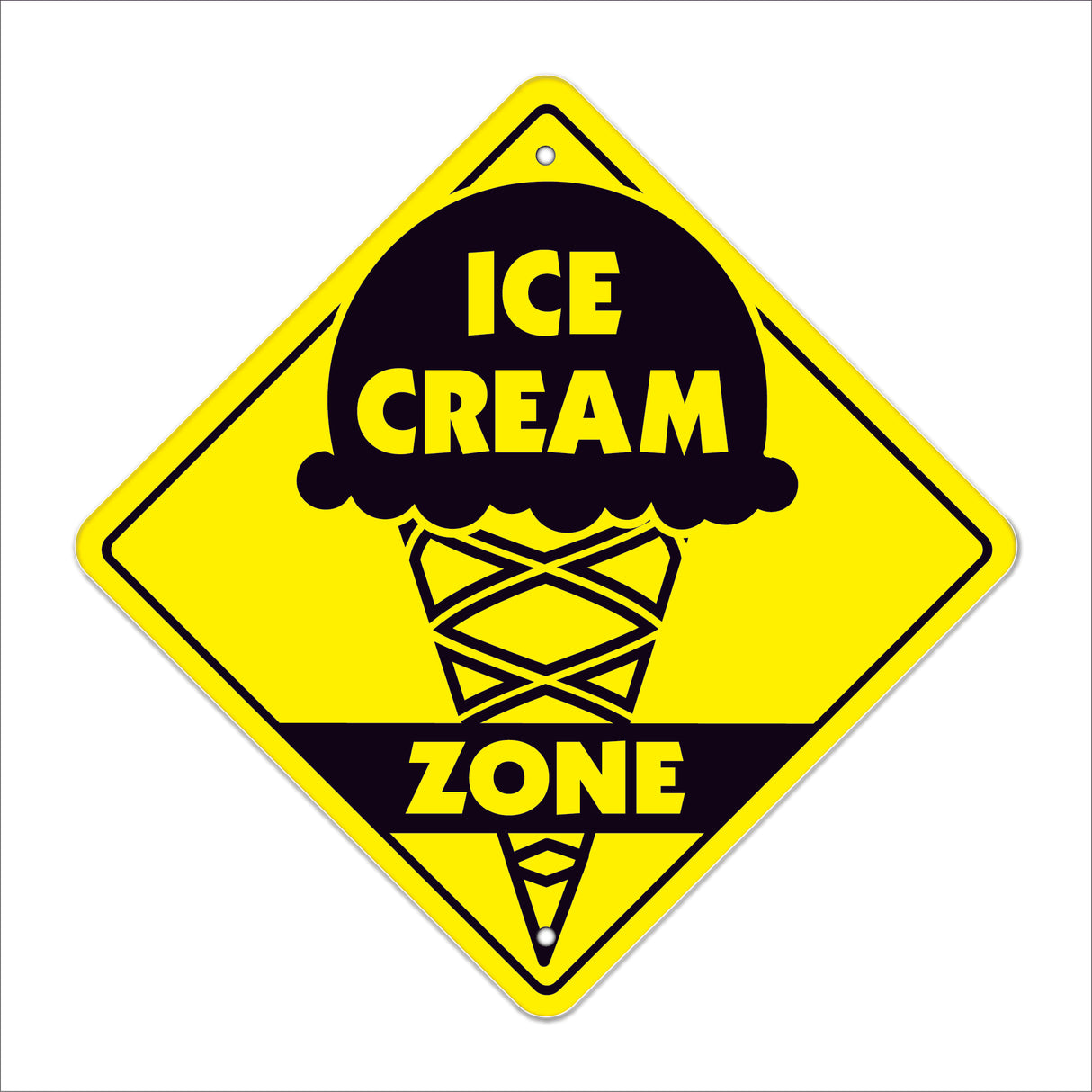 Icecream Crossing Sign