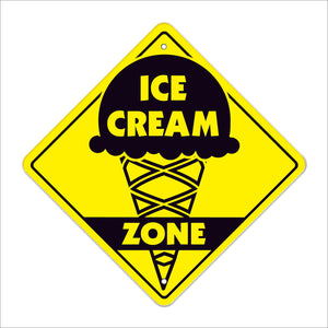 Icecream Crossing Sign