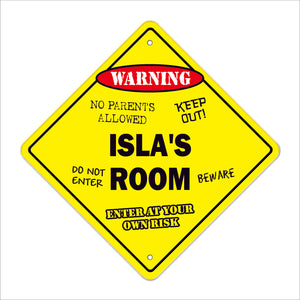 Isla's Room Sign