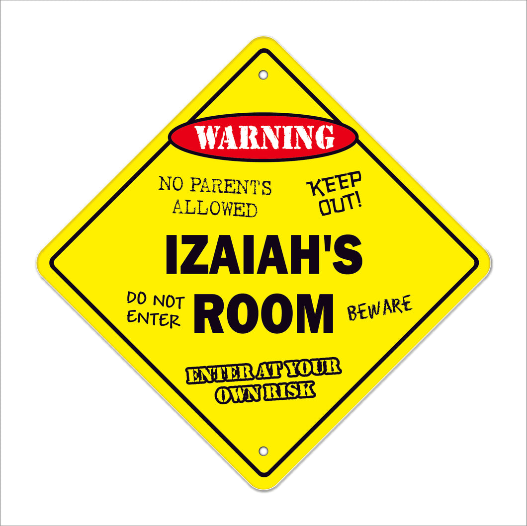 Izaiah's Room Sign