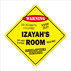 Izayah's Room Sign