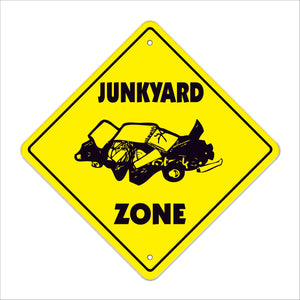 Junkyard Crossing Sign