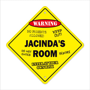 Jacinda's Room Sign