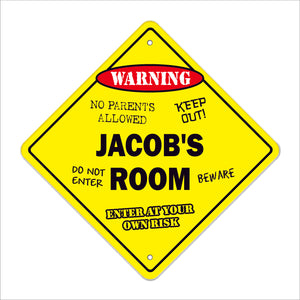 Jacob's Room Sign