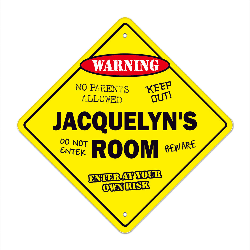 Jacquelyn's Room Sign