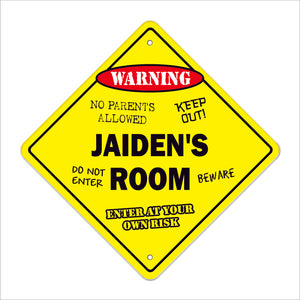 Jaiden's Room Sign