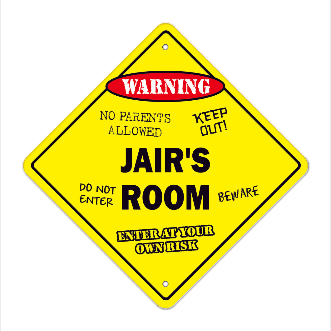 Jair's Room Sign