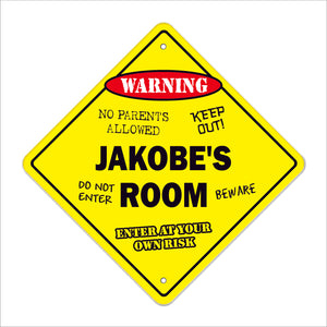 Jakobe's Room Sign