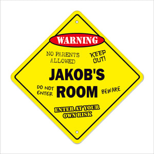 Jakob's Room Sign