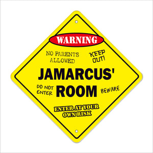 Jamarcus' Room Sign