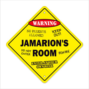 Jamarion's Room Sign