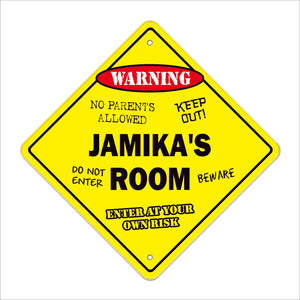 Jamika's Room Sign