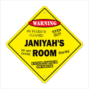 Janiyah's Room Sign